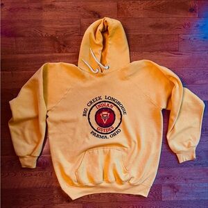 Big Creek Longhouse Yellow Hoodie